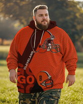 Sweat à capuche grande taille pour homme Browns